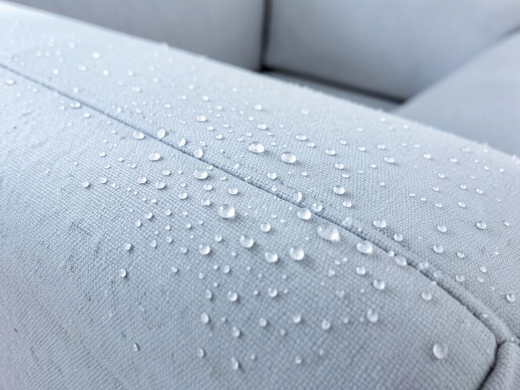 Tecido protegido contra a absorção de líquidos